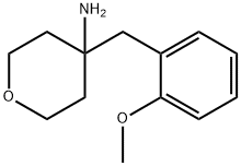 4-[(2-Methoxyphenyl)methyl]oxan-4-amine Structure