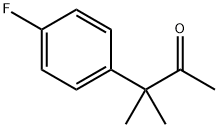 3-(4-fluorophenyl)-3-methylbutan-2-one 구조식 이미지