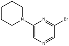 2-bromo-6-piperidin-1-ylpyrazine 구조식 이미지