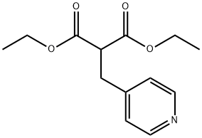 1,3-diethyl 2-(pyridin-4-ylmethyl)propanedioate 구조식 이미지