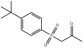 1-(4-tert-butylphenyl)sulfonylpropan-2-one Structure