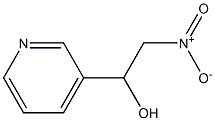 3-Pyridinemethanol, a-(nitromethyl)- Structure