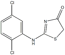 2-(2,5-dichloroanilino)-1,3-thiazol-4-one Structure