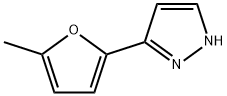 5-(5-methylfuran-2-yl)-1H-pyrazole 구조식 이미지