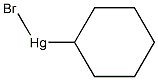 Mercury,bromocyclohexyl- Structure