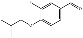 3-Fluoro-4-isobutoxybenzaldehyde Structure