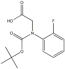 N-Boc-S-2-FluoroPhenylglycine Structure