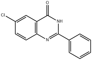 6-CHLORO-2-PHENYLQUINAZOLIN-4(3H)-ONE 구조식 이미지