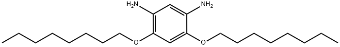 4,6-bis(octyloxy)benzene-1,3-diamine 구조식 이미지