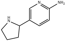 5-Pyrrolidin-2-yl-pyridin-2-ylamine 구조식 이미지