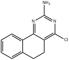 4-Chloro-5,6-dihydrobenzo[h]quinazolin-2-amine Structure
