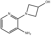 1-(3-aminopyridin-2-yl)azetidin-3-ol Structure