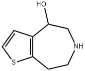 4H,5H,6H,7H,8H-thieno[2,3-d]azepin-4-ol 구조식 이미지