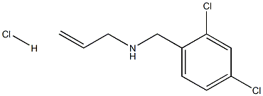 [(2,4-dichlorophenyl)methyl](prop-2-en-1-yl)amine hydrochloride Structure