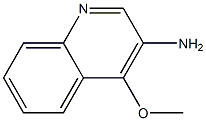 4-Methoxyquinolin-3-amine 구조식 이미지