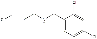 [(2,4-dichlorophenyl)methyl](propan-2-yl)amine hydrochloride Structure