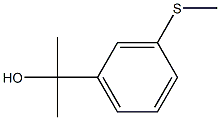 2-(3-methylsulfanylphenyl)propan-2-ol Structure