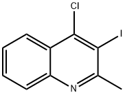 4-Chloro-3-iodo-2-methyl-quinoline 구조식 이미지