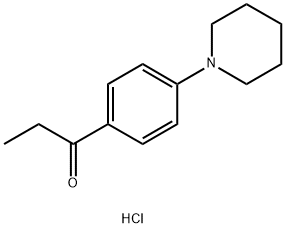 1-(4-(piperidin-1-yl)phenyl)propan-1-one Structure