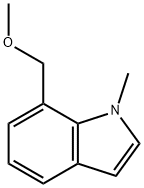 7-(METHOXYMETHYL)-1-METHYL-1H-INDOLE 구조식 이미지