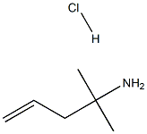 2-METHYLPENT-4-EN-2-AMINE HCL Structure