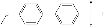 1,1'-Biphenyl, 4-methoxy-4'-(trifluoromethyl)- Structure