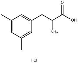 3,5-Dimethy-DL-Phenylalanine hydrochloride 구조식 이미지