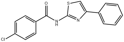 (Z)-4-chloro-N-(4-phenylthiazol-2(3H)-ylidene)benzamide Structure