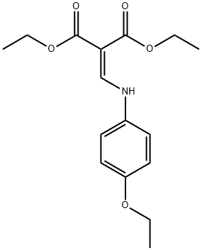 diethyl {[(4-ethoxyphenyl)amino]methylidene}propanedioate 구조식 이미지