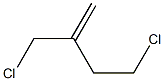 4-chloro-2-(chloromethyl)but-1-ene Structure