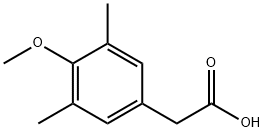 (4-Methoxy-3,5-dimethylphenyl)acetic acid Structure