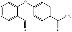 Benzamide, 4-(2-formylphenoxy)- Structure