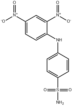 4-[(2,4-dinitrophenyl)amino]benzenesulfonamide 구조식 이미지