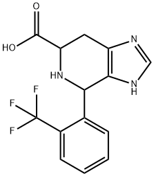 4-[2-(trifluoromethyl)phenyl]-3H,4H,5H,6H,7H-imidazo[4,5-c]pyridine-6-carboxylic acid Structure