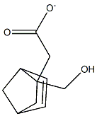 Bicyclo[2.2.1]hept-5-ene-2-methanol,2-acetate Structure