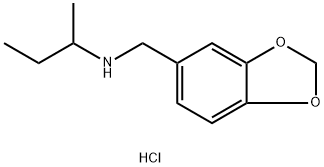 [(2H-1,3-benzodioxol-5-yl)methyl](butan-2-yl)amine hydrochloride 구조식 이미지