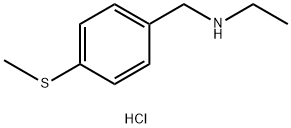 N-[4-(methylthio)benzyl]ethanamine hydrochloride 구조식 이미지