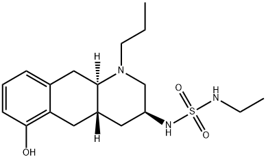 (3S,4aS,10aR)-3-(ethylsulfamoylamino)-1-propyl-3,4,4a,5,10,10a-hexahydro-2H-benzo[g]quinolin-6-ol 구조식 이미지