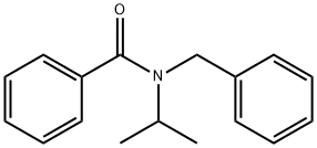 N-benzyl-N-isopropylbenzamide 구조식 이미지