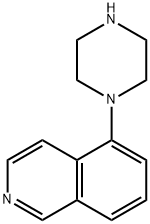Isoquinoline, 5-(1-piperazinyl)- Structure