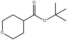 tetrahydro-pyran-4-carboxylic acid tert-butyl ester Structure