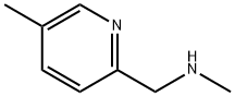 2-(N-Methylaminomethyl)-5-methylpyridine 구조식 이미지