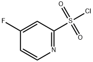 4-Fluoropyridine-2-sulfonyl chloride 구조식 이미지