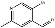 5-bromo-2-methylpyridine-4-carbaldehyde Structure
