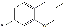 4-bromo-1-fluoro-2-propoxybenzene 구조식 이미지