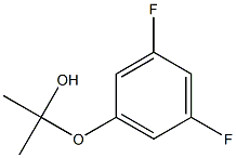 2-(3,5-difluorophenoxy)propan-2-ol 구조식 이미지