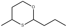 (+/-)-4-METHYL-2-PROPYL-1,3-OXATHIANE Structure