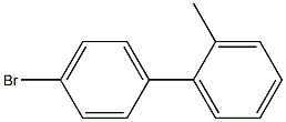 1,1'-Biphenyl, 4'-bromo-2-methyl- 구조식 이미지