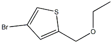 4-bromo-2-(ethoxymethyl)thiophene 구조식 이미지