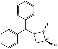 (2R,3S)-1-BENZHYDRYL-2-METHYLAZETIDIN-3-OL 구조식 이미지